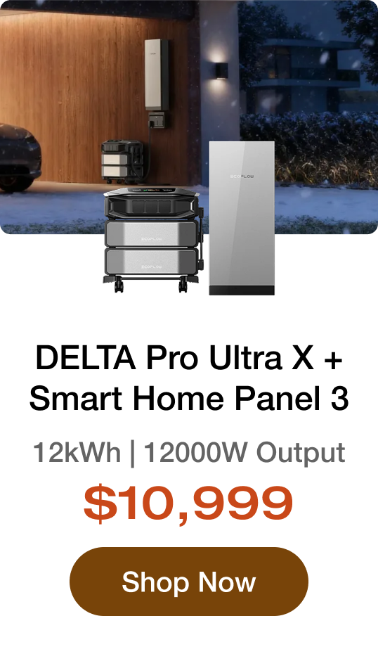 DELTA Pro Ultra X + Smart Home Panel 3