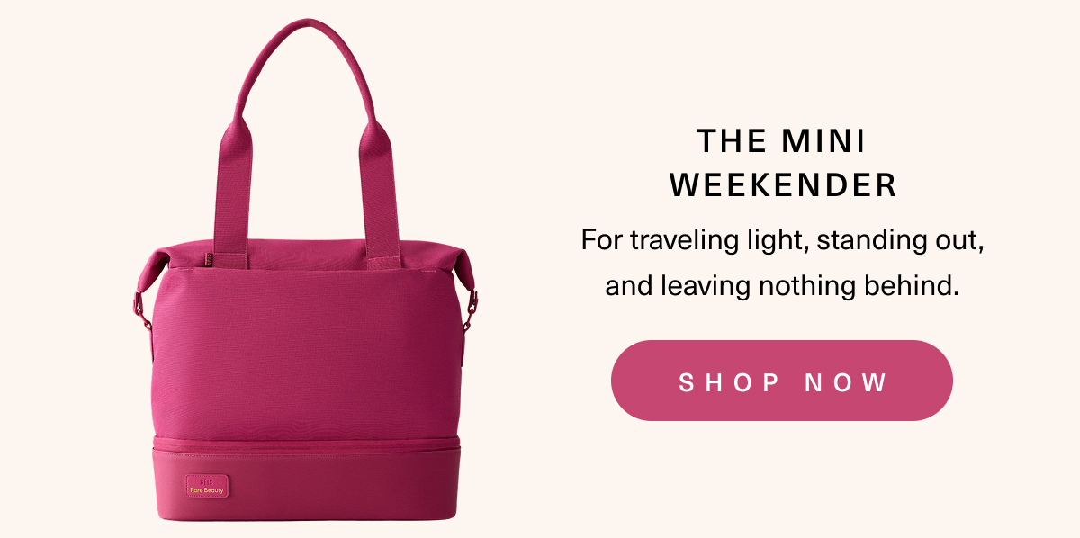 The Mini Weekender. Shop now.