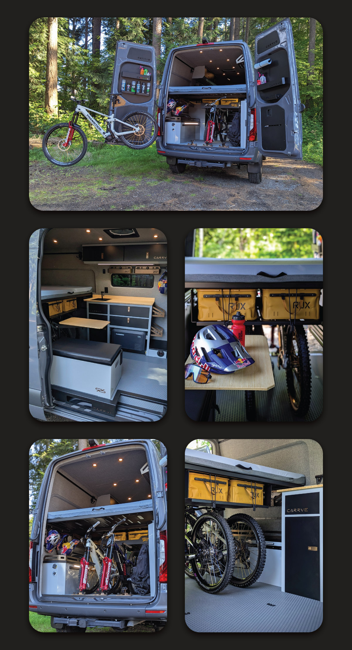 Hannah's Bike-Centered Rig