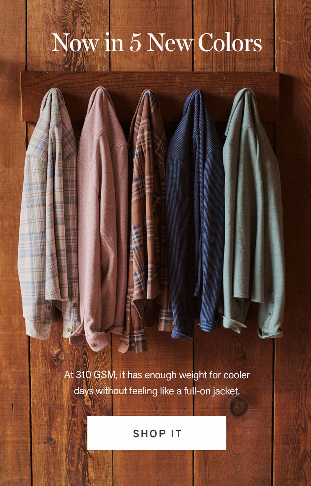 New in 5 New Colors