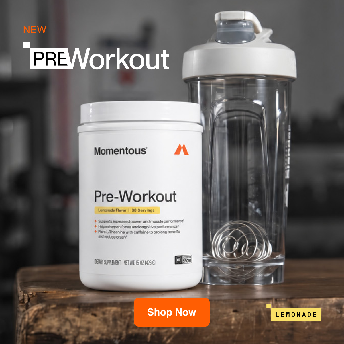 Momentous Pre-Workout