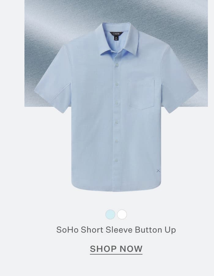 SoHo Short Sleeve Button Up