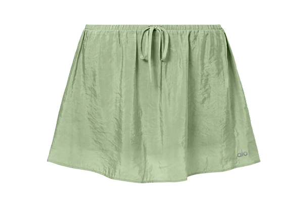 Semi Sheer Golden Hour Tennis Skirt