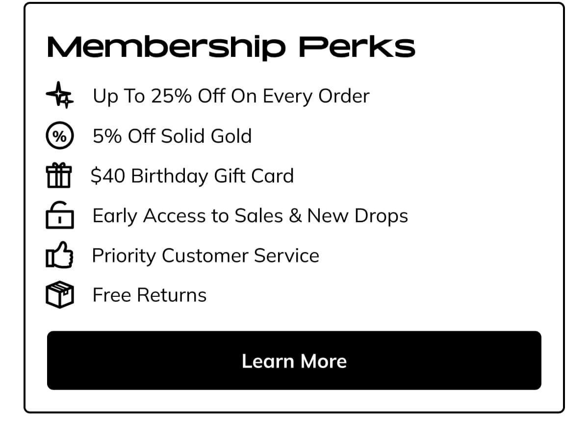 Membership Perks