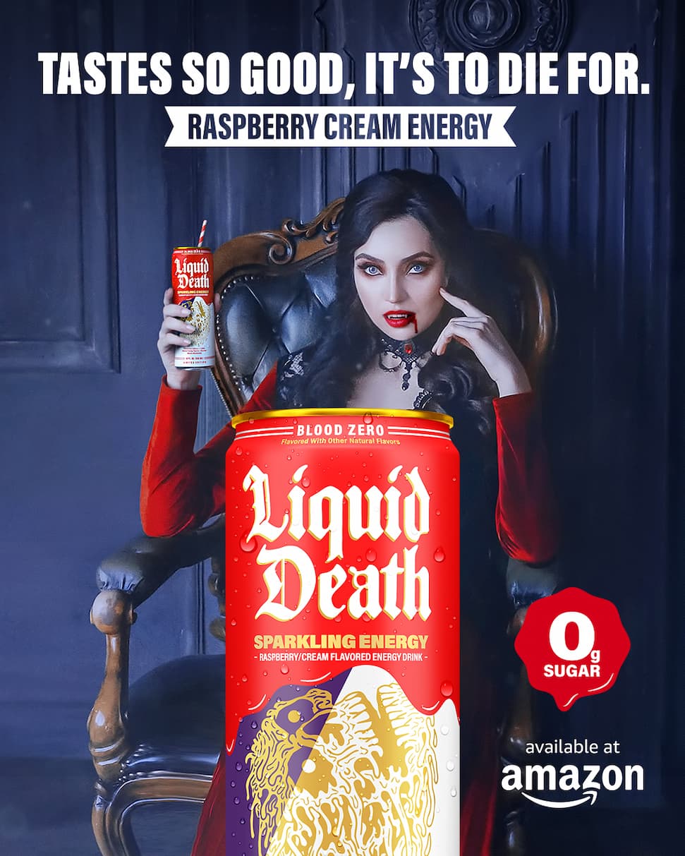 Liquid Death Blood Zero