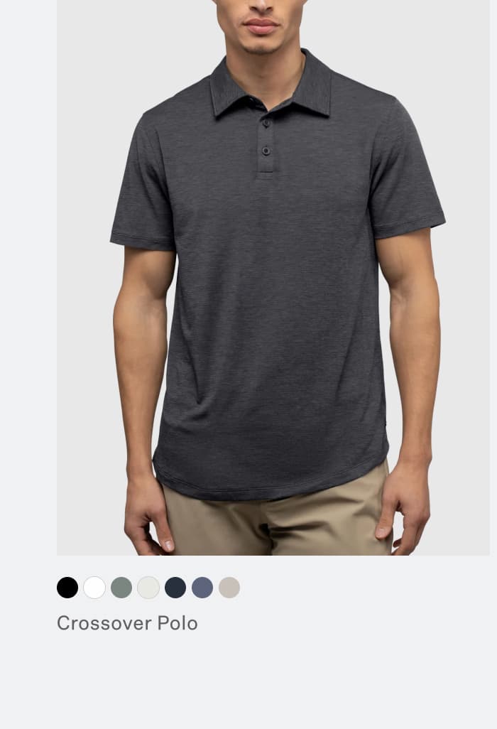 Crossover Polo - Black