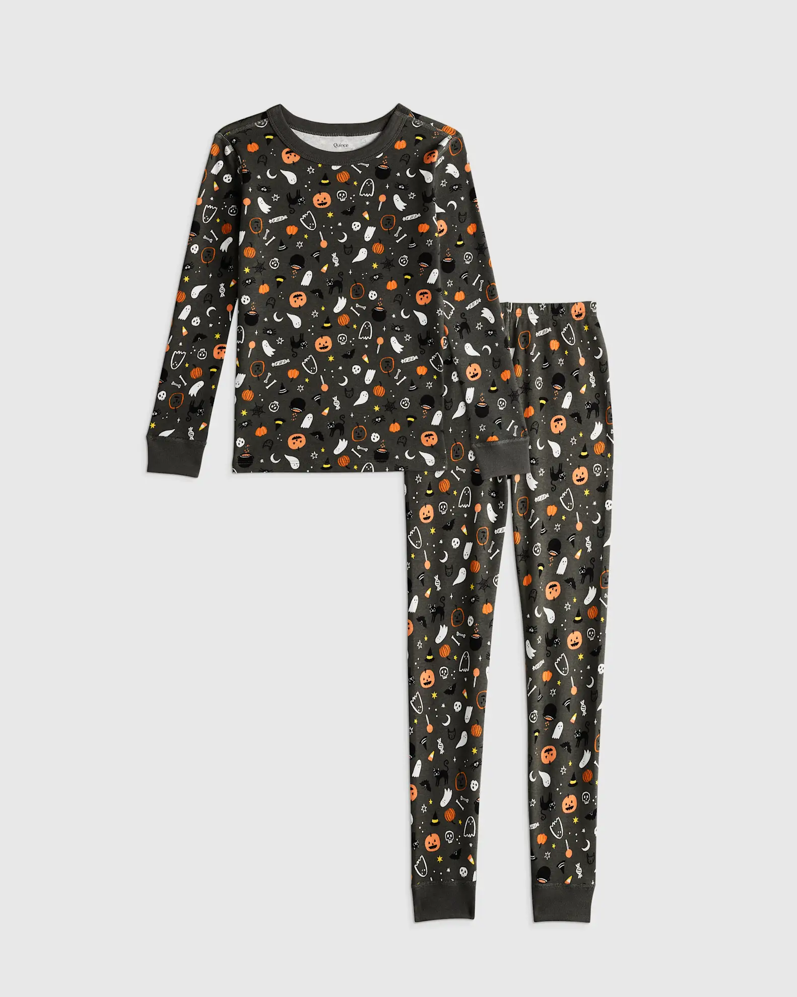 100% Organic Cotton Long Sleeve and Pant Pajama Set