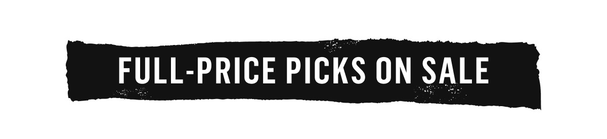 Full-price picks on sale