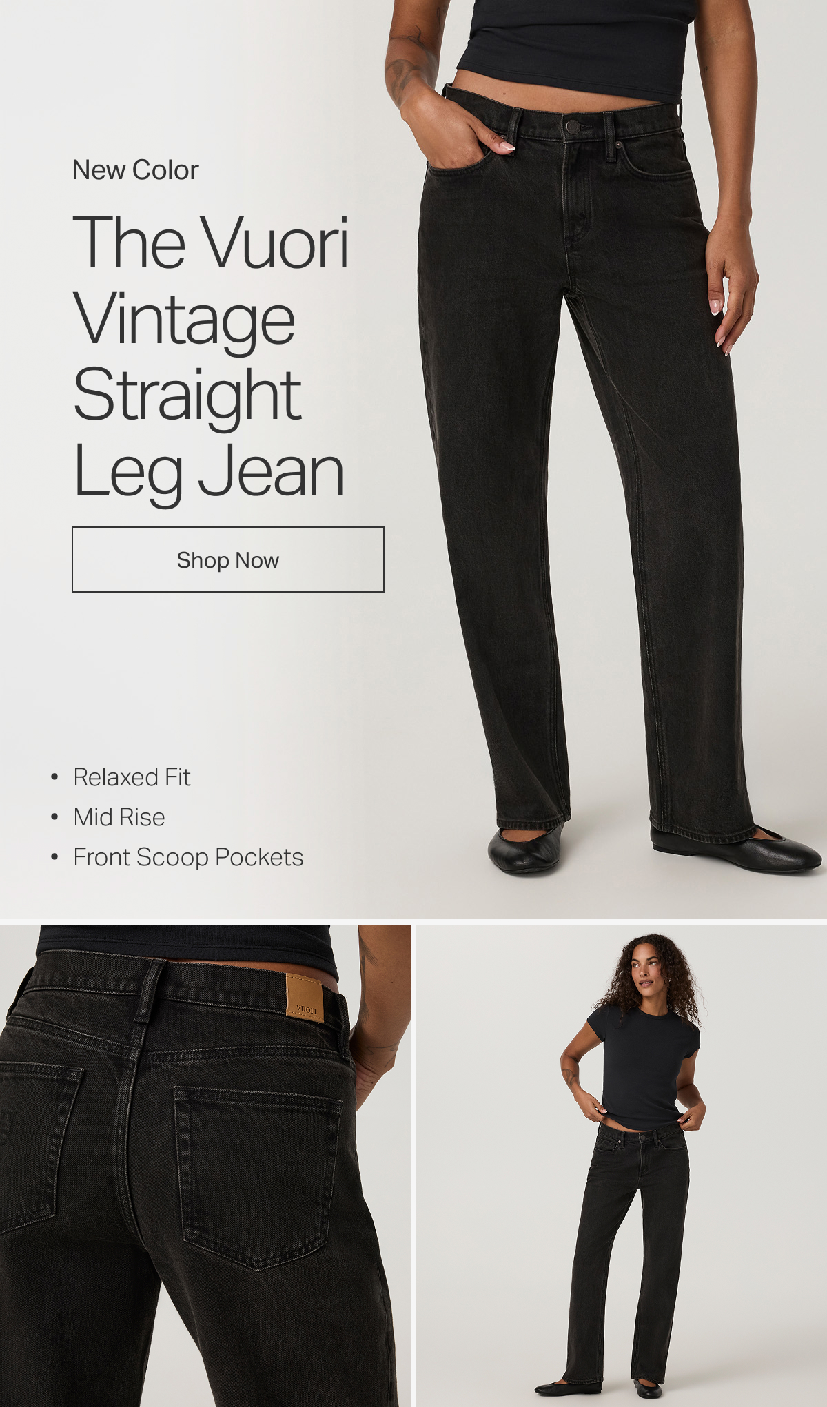 New Color: The Vuori Vintage Straight Leg Jean