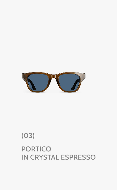 (03) Portico in Crystal Espresso.