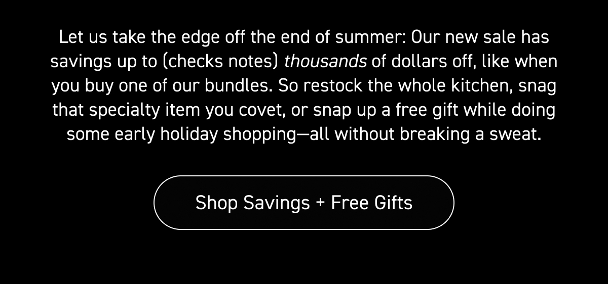 The End of Summer Sale starts now [Shop Now]