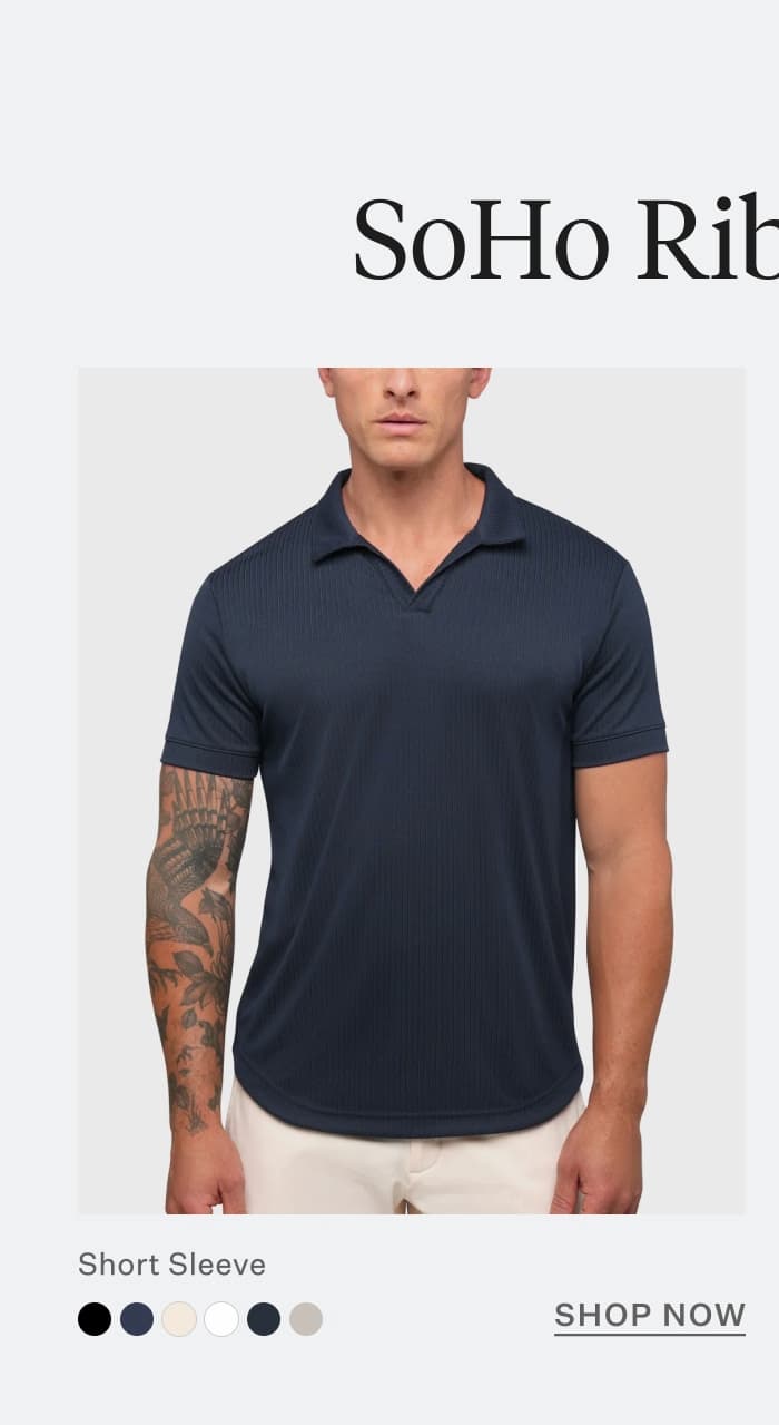 SoHo Ribbed Polo