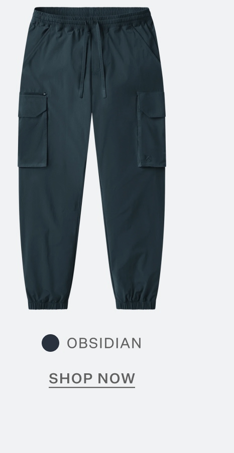 Traverse Tech Cargo Jogger - Obsidian