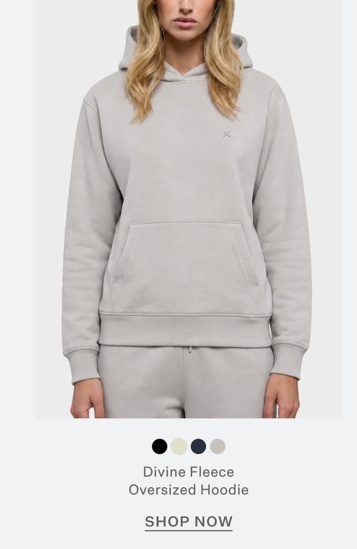 Divine Fleece Oversized Hoodie