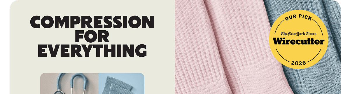 COMPRESSION FOR EVERYTHING. Our Pick. The New York Times Wirecutter 2026