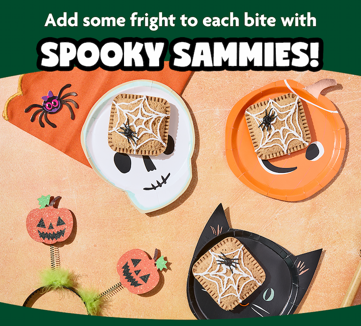 Add some fright to each bite with spooky Super Sammies