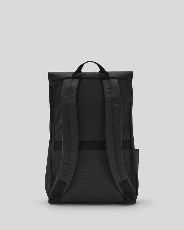 Image | The ReNew Transit Backpack | Black | Back View