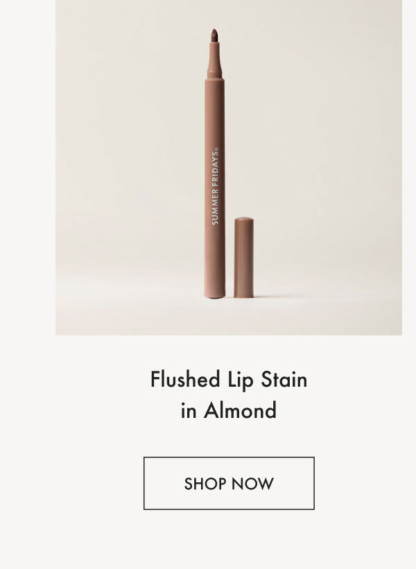 Flushed Lip Stain Almond | Shop Now