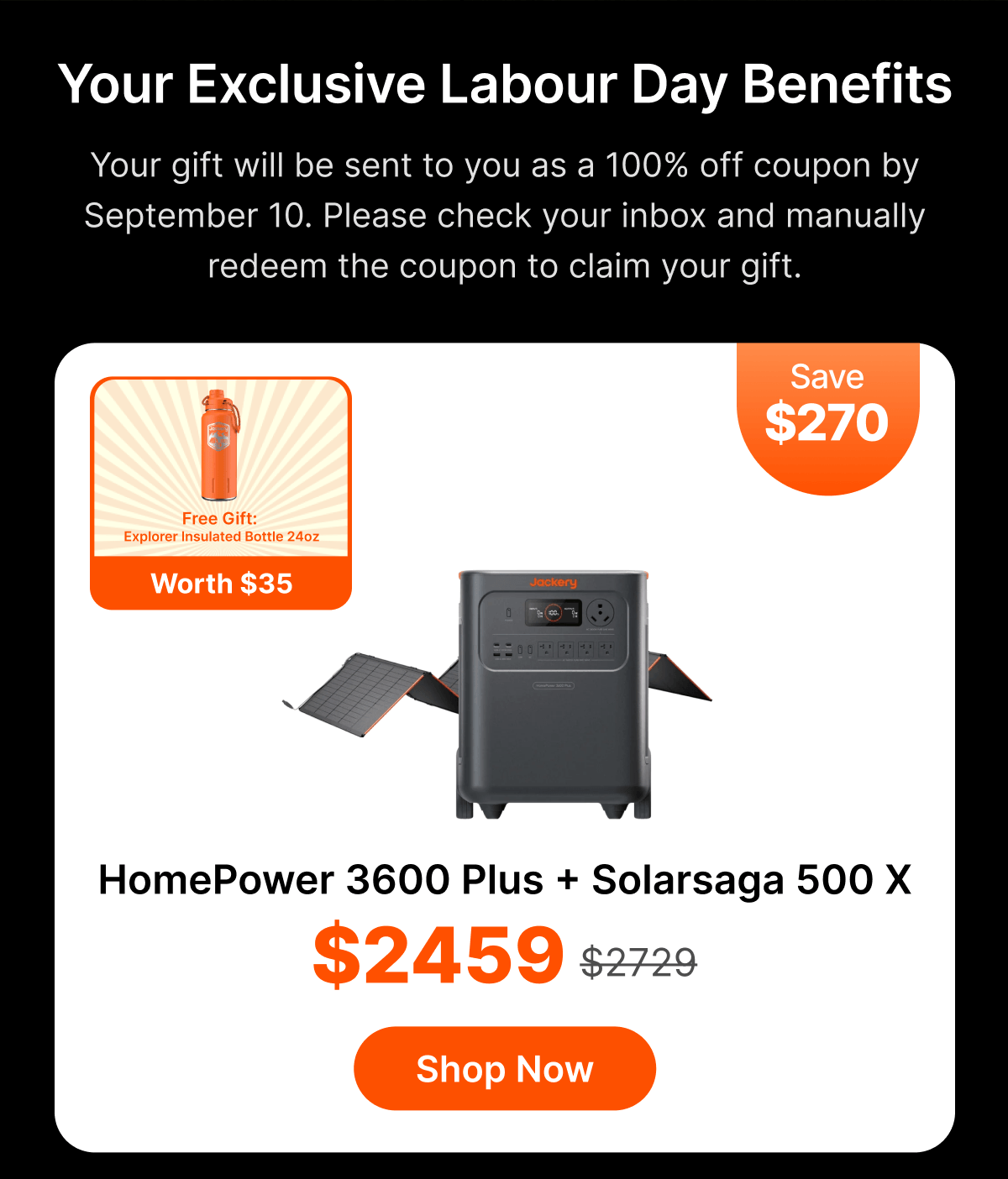 HomePower 3600 Plus + Solarsaga 500 X