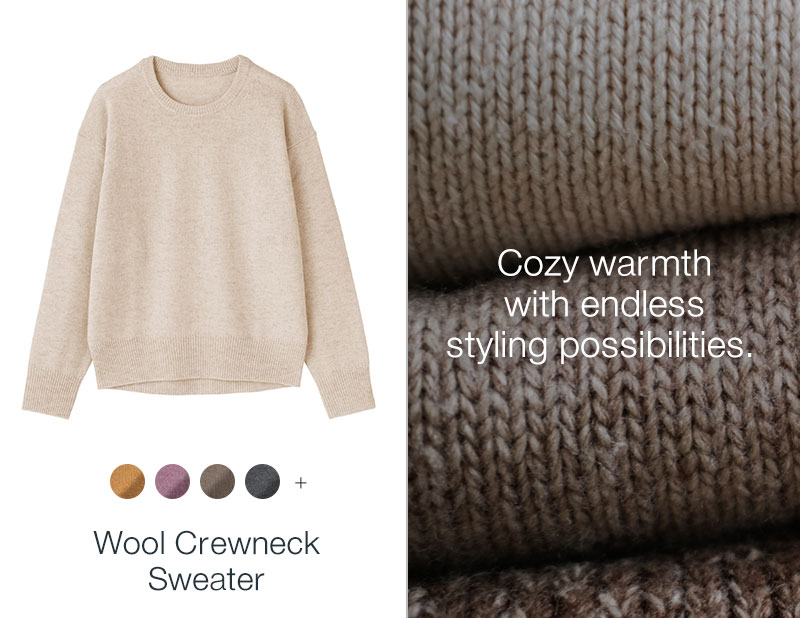 Wool Crewneck Sweater