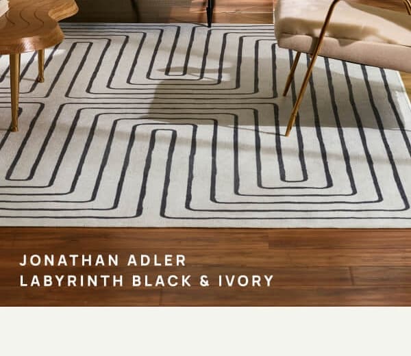 Jonathan Adler Labyrinth Black & Ivory 2 | Save 10%