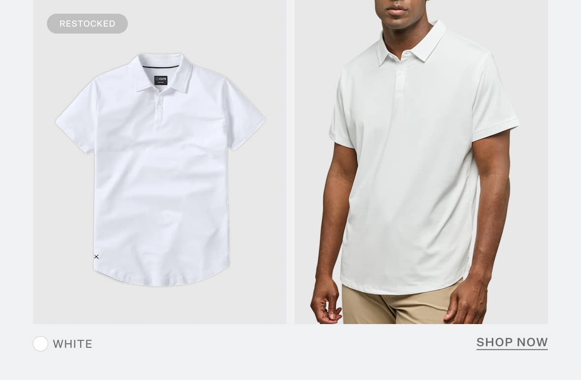 AO Polo - White