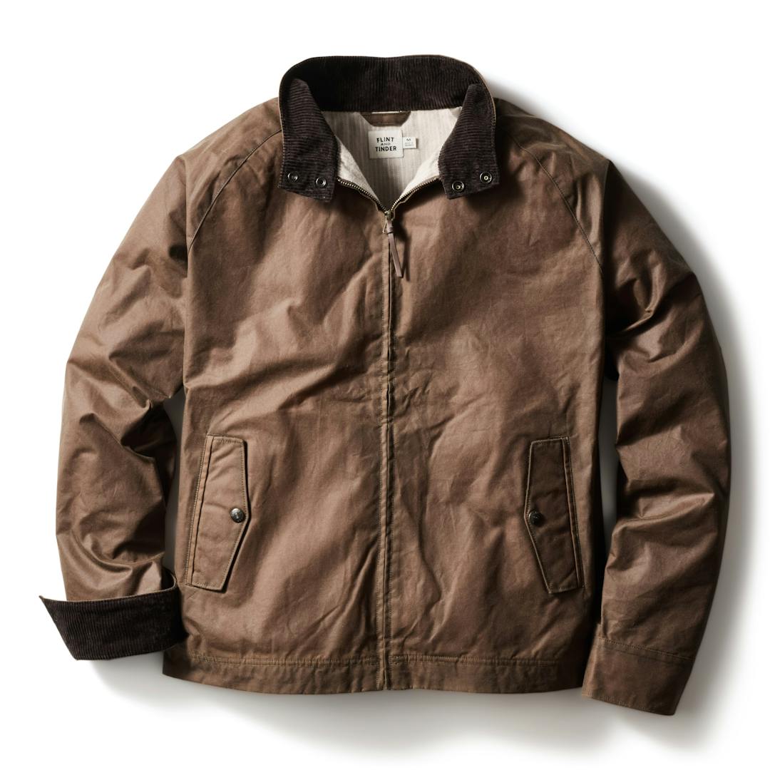 Waxed Harrington Jacket