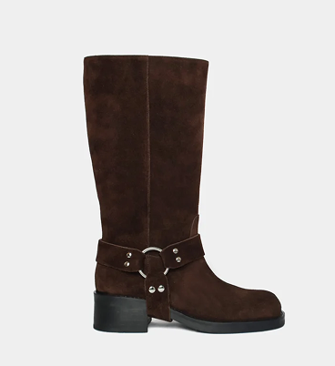Lucca Brown Suede Boot