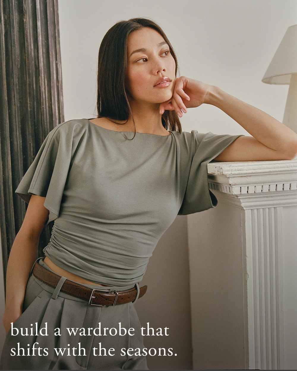 build a wardrobe that shifts with the seasons.