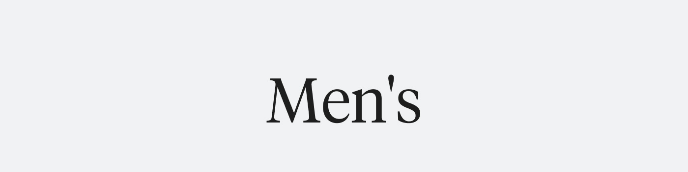 Men's