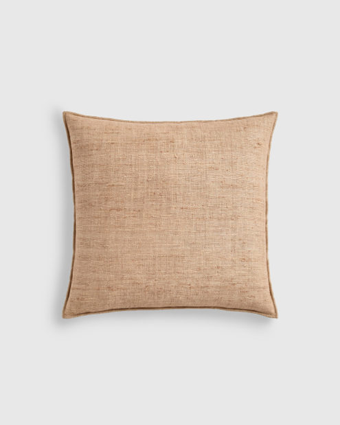 Raw Silk Textured Pillow Cover
