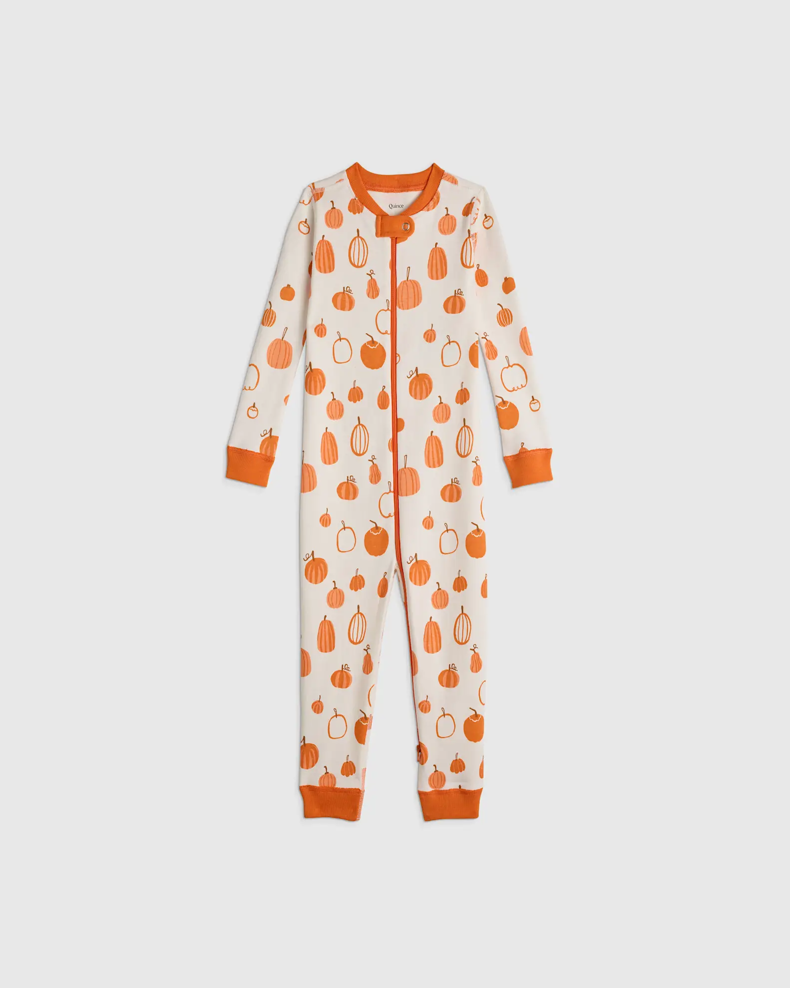 100% Organic Cotton One Piece Pajama 