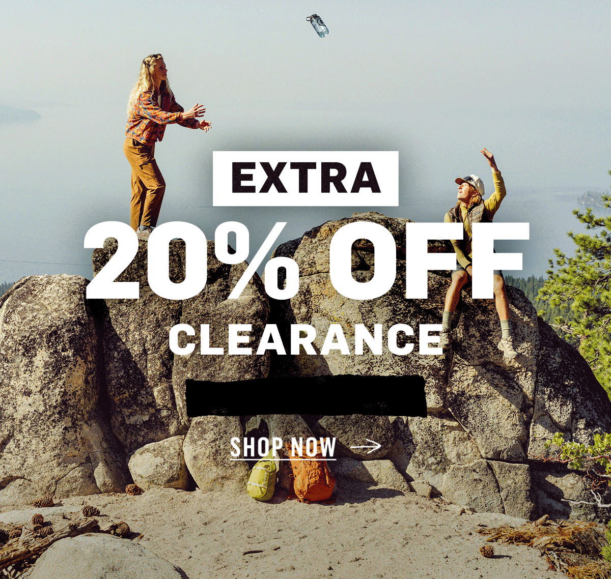 Extra 20% Off Clearance from The North Face, Salomon, Mountain Hardwear, Smartwool. Shop Now!