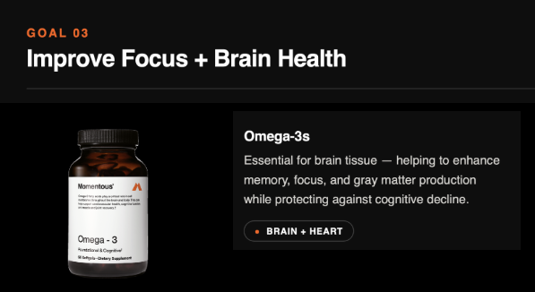 Improve focus and brain health