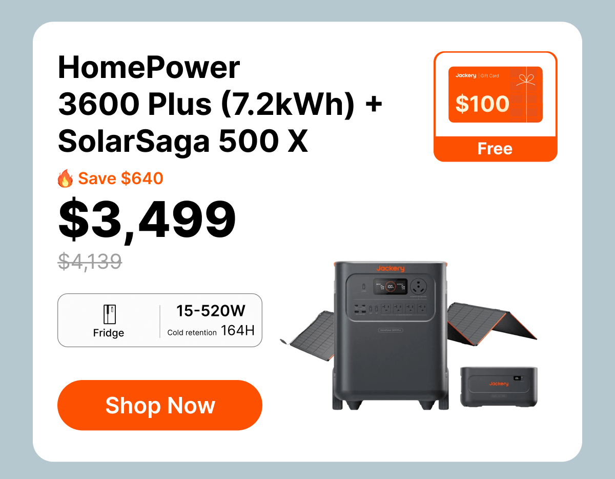 HomePower 3600 Plus (7.2kWh) + SolarSaga 500 X