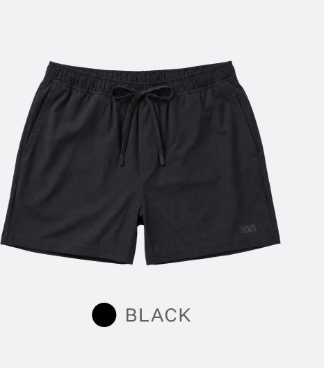 Crossover Active Short 5&rdquo; in Black