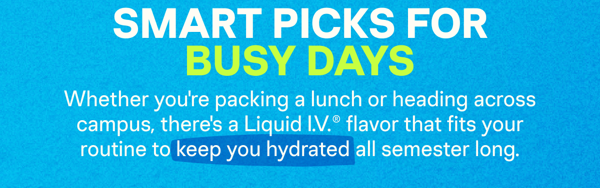 Smart Picks for Busy Days