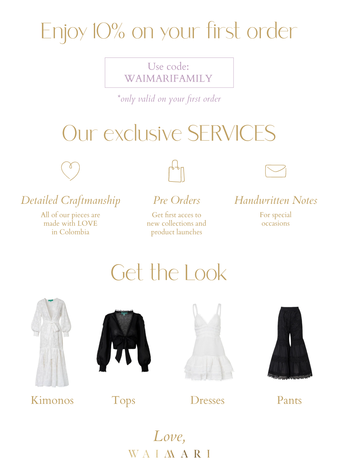 waimari get the look