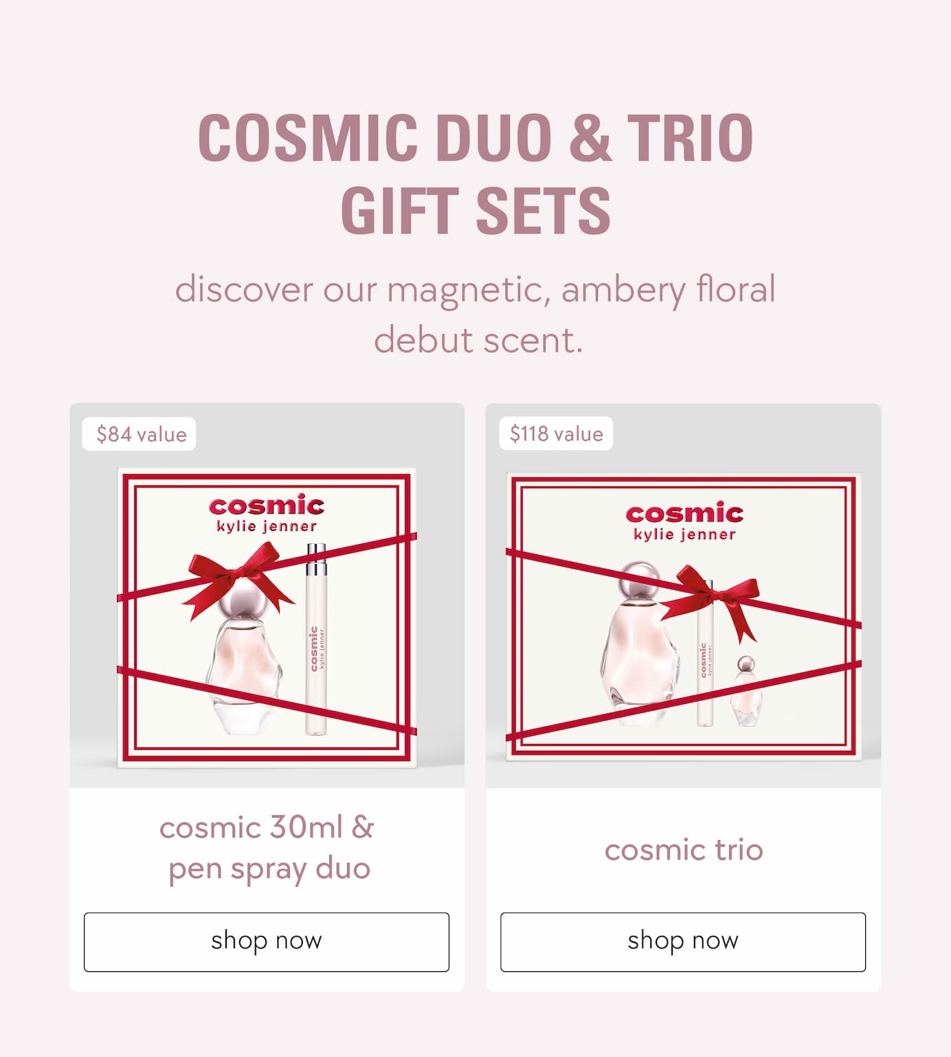 Cosmic Duo & Trio Gift Sets