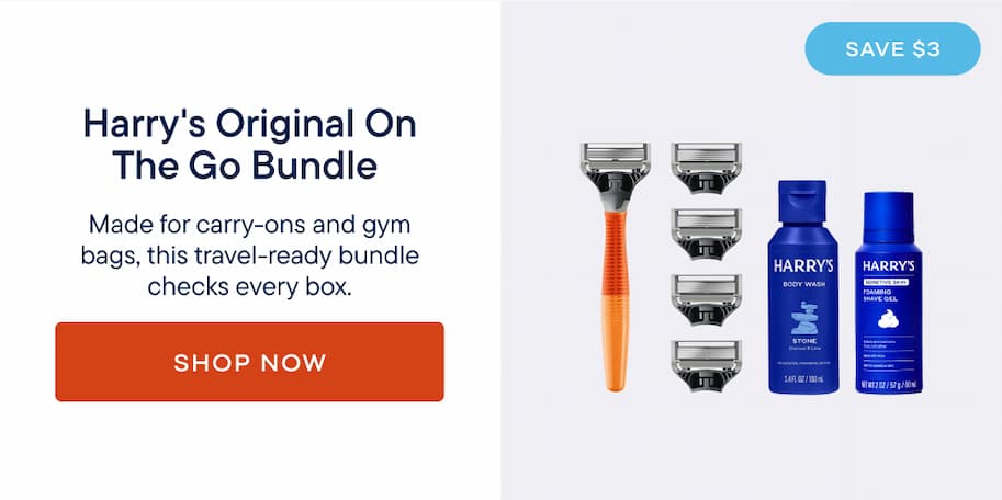 Harry's Original On the Go Bundle 