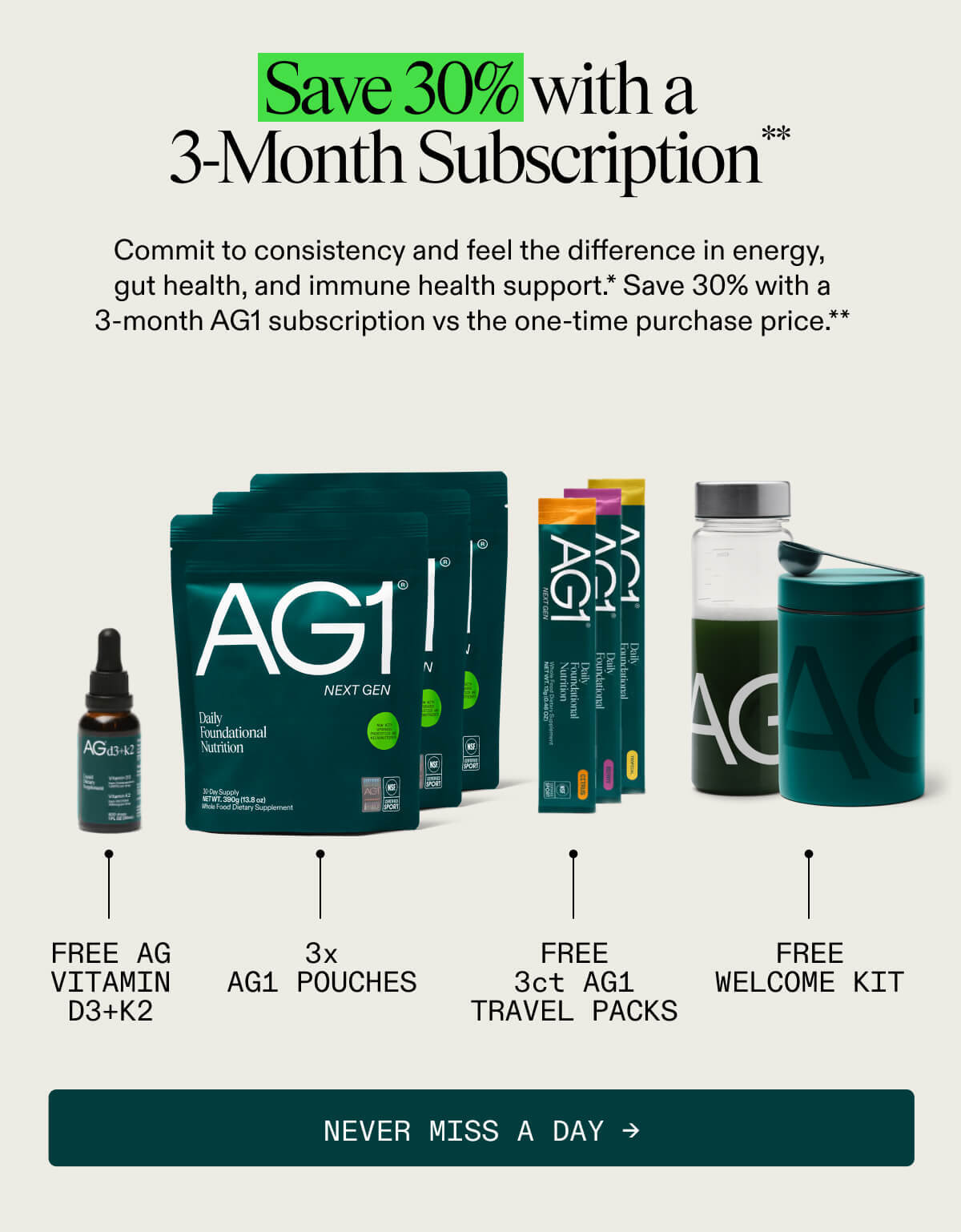 Save 30% with a 3-Month Subscription**