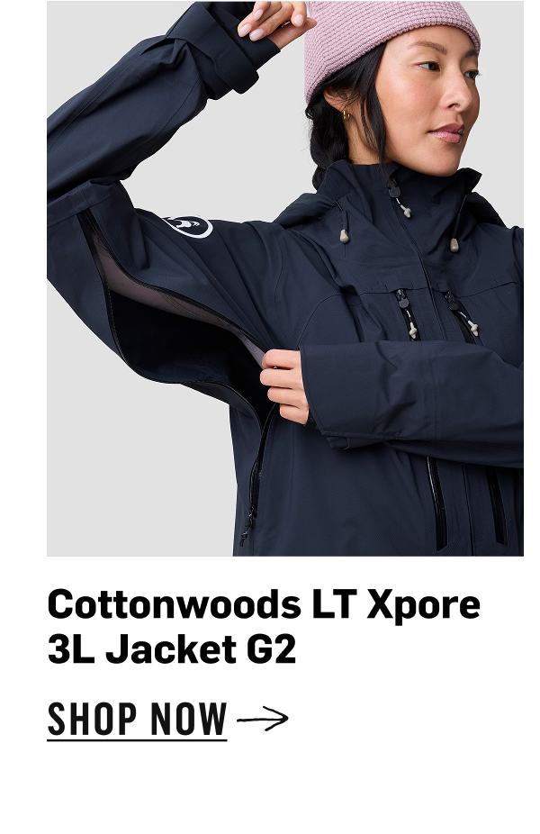 Women's Cottonwoods LT Xpore 3L Jacket G2. Shop Now