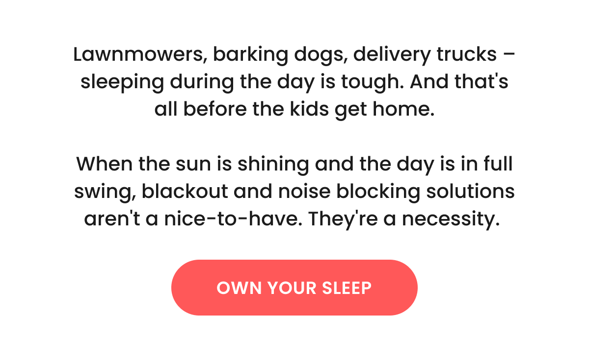 Own your sleep