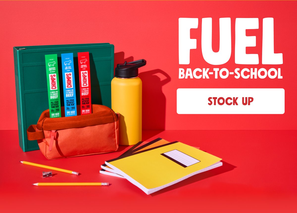 fuel back-to-school stock up