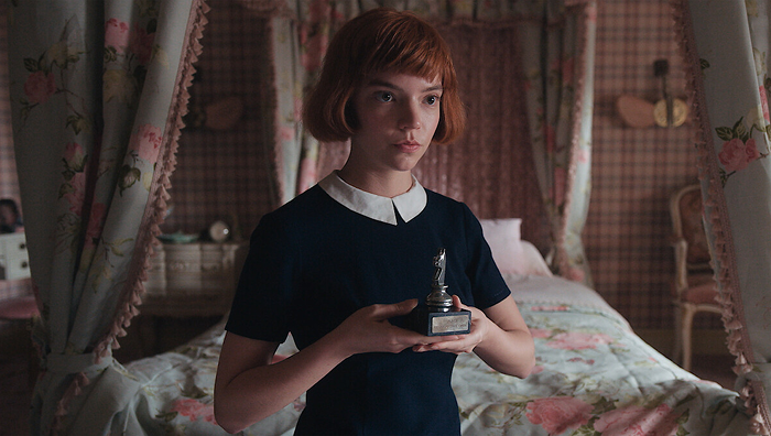 Elizabeth Harmon (Anya Taylor-Joy) in 'The Queen's Gambit'