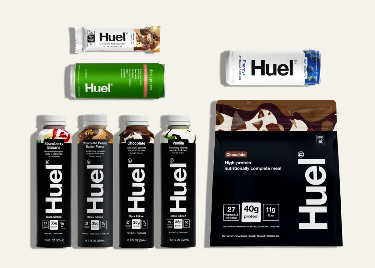 A flat-lay photo assortment of the products included in the bundle.