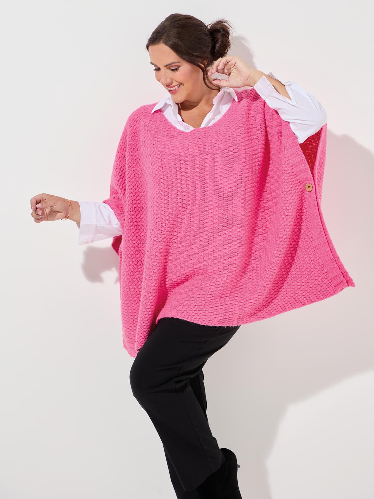 Pink Poncho
