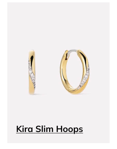 Kira Slim Hoops