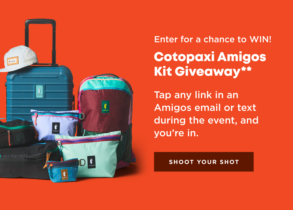 Cotopaxi Amigos Kit Giveaway**