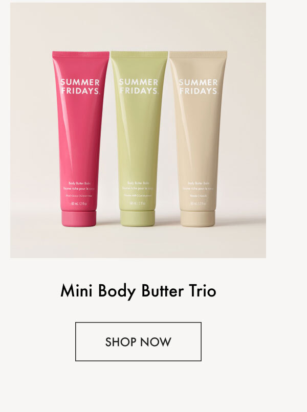Mini Body Butter Trio | Shop Now